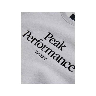 4. Peak Performance M Original Crew Sweatshirt Gray