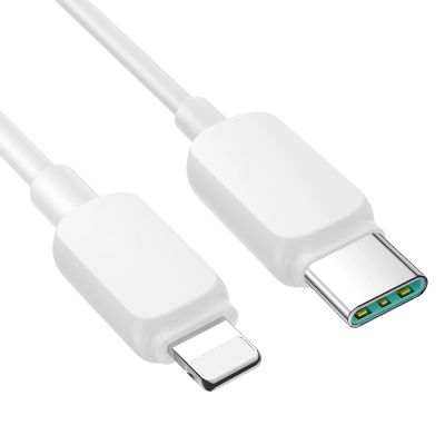 3. Joyroom Multi-Color Series A14 USB-C / Lightning 30W cable 1.2 m - white