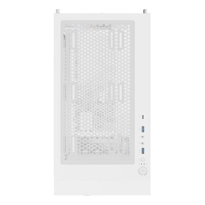2. GENESIS DIAXID 605 ARGB MIDI TOWER CASE WITH WINDOW, USB-C, WHITE