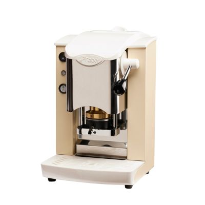 Faber Slot Inox ESE Pad Coffee Maker Ivory White Silver