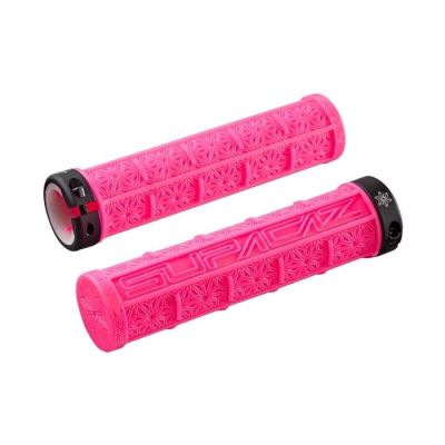 SUPACAZ LOCK-ON grips pink