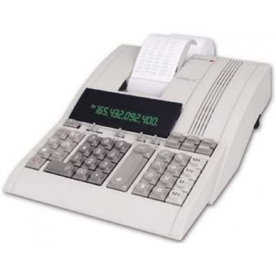 2. Olympia CPD 5212 Calculator Desktop Calculator with Printing Function White