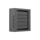 11. TPR 10" INSTALLATION CABINET WITH MESH BOARD 400X400X140 BLACK LANBERG (ASSEMBLED)