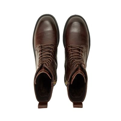 2. Lee Cooper women's shoes ankle boots brown natural leather fashionable
