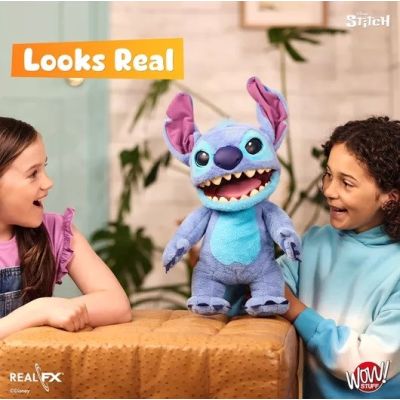 2. Disney Lilo & Stitch WOW! Stuff Interactive Stitch Plush