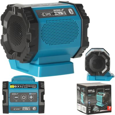 3. Dedra DED7004 blue speaker
