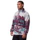 2. Columbia Helvetia II Printed Half Snap Fleece 2098461624 Burgundy L