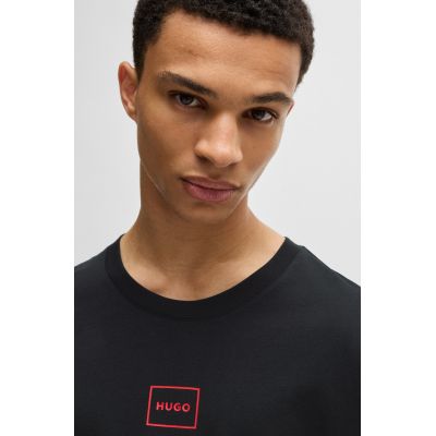 3. Hugo Loungewear Laze NERO Men's T-Shirt (50525236-001)