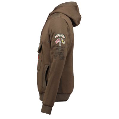 2. Geographical Norway Gymclass DB 054 M WW2487H/GN-Brown sweatshirt