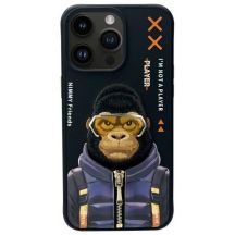 Nimmy Cool&Cute 2.0 Monkey Case for iPhone 15 Pro Max - Black