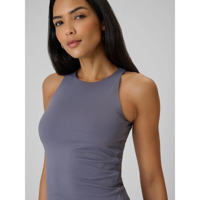 4. Women's sleeveless slim plain t-shirt 4F 4FRSS26TSLEF319-24S