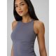 4. Women's sleeveless slim plain t-shirt 4F 4FRSS26TSLEF319-24S