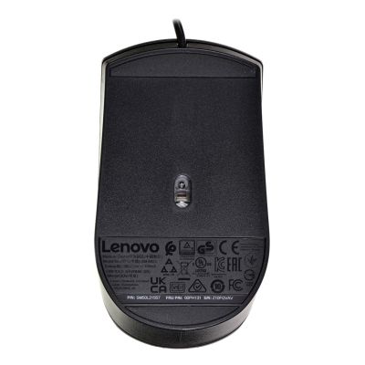 4. Lenovo 300 USB Mouse GX30M39704 (optical; 1600 DPI; black