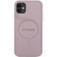 3. Guess GUHMN61PSAHMCP case for iPhone 11 / Xr - pink Saffiano MagSafe