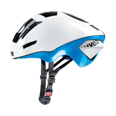 2. Uvex EDAero Sport Cycling Helmet for Women/Men, White/Blue (41/0/963/02)
