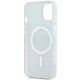 7. DKNY IML Mono & Stripe MagSafe Case for iPhone 15 Plus / 14 Plus - Black