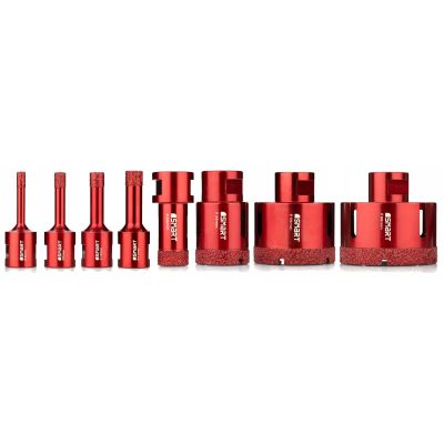 Smart Diamond Hole Saw Set for Porcelain Tiles 6-68mm M14 9-piece (SM-25-SET9)