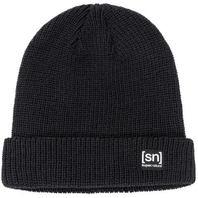2. SUPER.NATURAL Riffler Beanie black, ONE SIZE