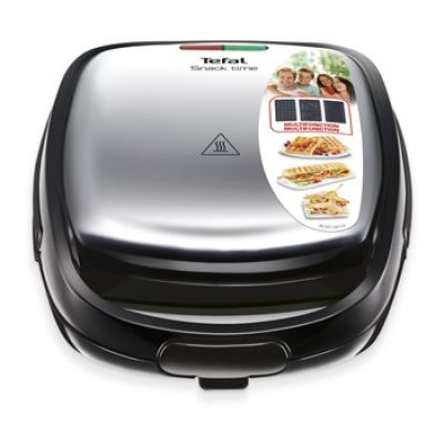 4. Tefal SW342D38 2-Pancake Maker Black, Stainless Steel