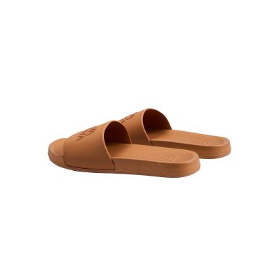 12. Basic plain camel pool flip-flops KUBKBB-SS24-03-21