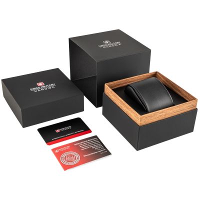 8. Men's Watch SWISS MILITARY HANOWA Afterburn GMT SMWGB0003201 + BOX