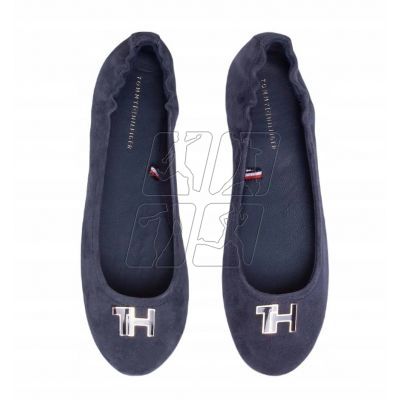 3. Tommy Hilfiger TH Hardware Ballerina W shoes FW0FW04768