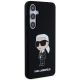 4. Karl Lagerfeld Silicone Ikonik case for Samsung Galaxy S24 - black