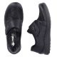 12. Rieker 48954-00 comfortable black women's shoes with Velcro