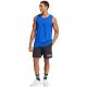 7. Men's adidas Essentials Small Logo Tank Blue JE8978