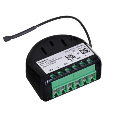 3. FIBARO Dimmer 2 Smart Light Dimmer, Black (FGD-212 ZW5)