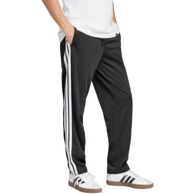 4. Men's adidas 3-Stripes Tricot Regular-Fit Open Hem Pants Black JI8802