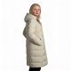13. CMP women's long winter jacket, insulated waterproof coat, beige (34K0096/A238)