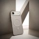 10. Puro Lite Mag TPU+PC Case Compatible with MagSafe for iPhone 17 Air - Transparent with White Ring