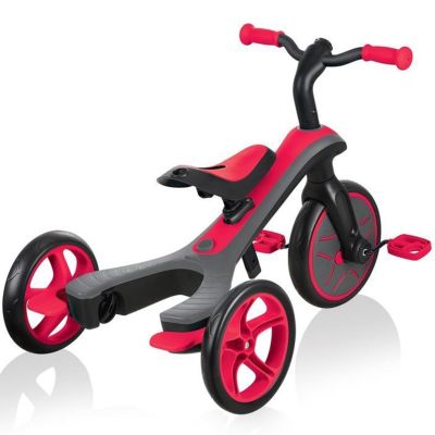 36. Globber New Red Explorer Trike 4in1 632-102-2