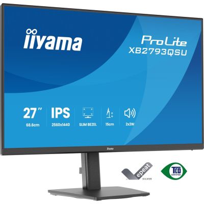21. iiyama ProLite XB2793QSU-B1 computer monitor 68.6 cm (27") 2560 x 1440 px Quad HD LED Black