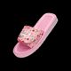 3. Kubota Velcro Flip Flops Multicolor Floral Pink K25SS-100-001-28-1
