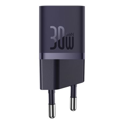 2. Baseus GaN5 30W USB-C EU Wall Charger - Purple
