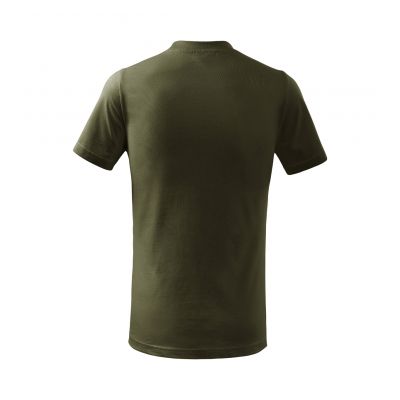 3. Malfini Basic Jr MLI-13869 military T-shirt