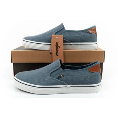 10. Wrangler Men's Calypso Slip-On Sports Shoes Blue