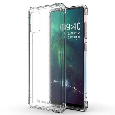 3. Wozinsky Anti Shock durable case with Military Grade Protection for Samsung Galaxy A72 4G transparent