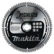 TCT disc Makita B-67240 260X2.15X30mm 10° T80 EFFICUT