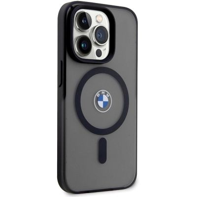 4. BMW IML Signature MagSafe Case for iPhone 15 Pro - Black