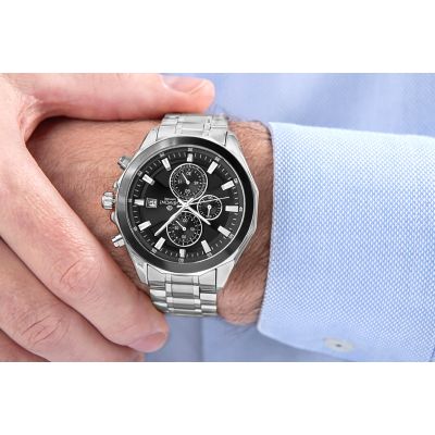 4. Giewont Chronograph Sapphire Silver Men's Watch GW7290-B2