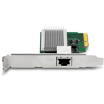 4. Trendnet TEG-10GECTX Network Card, Internal, Wired, PCI Express, Ethernet, 10000 Mbit/s, Green, Gray