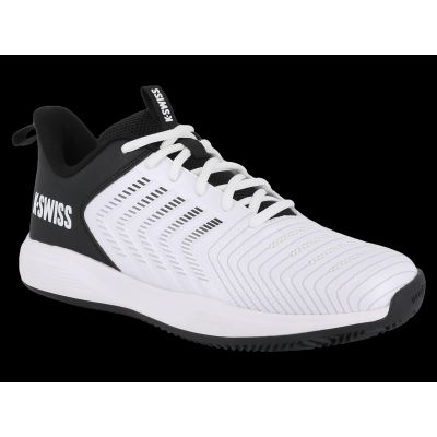 2. K-swiss ULTRASHOT LIGHT CLAY WHIT/BLACK-M sneakers (04742-102-M)