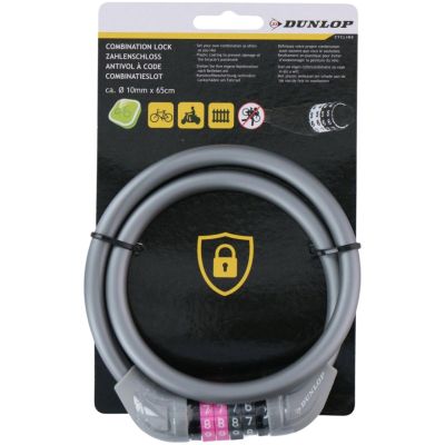 2. Dunlop bike lock cable, code 1042510