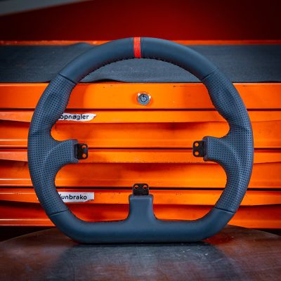 2. Asetek SimSports GT - Steering Wheel Rim - Closed D, Black