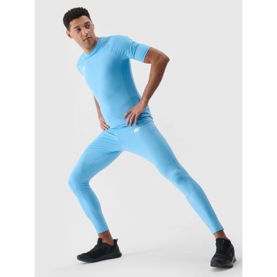 4. Men's quick-drying training leggings 4F S4L21SPMF053-33S