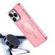 6. Glitter Case MagSafe for iPhone 16 Pro - pink with glitter