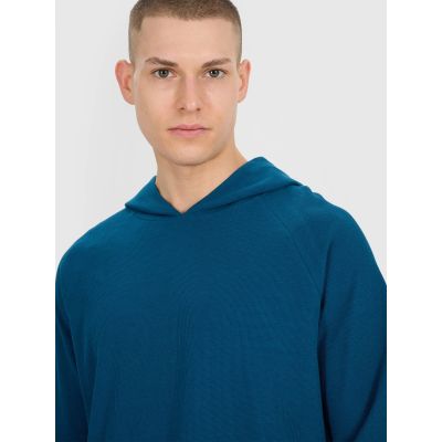 4. Men's sweatshirt with hood, open, 4F 4FWSS25TSWSM1558-46S